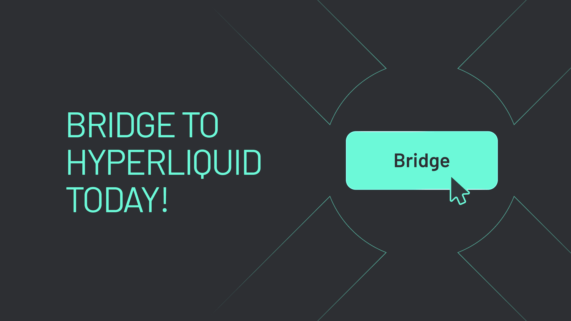 How to bridge to Hyperliquid (graphic 5) Bridge to Hyperliquid now with Across Protocol.